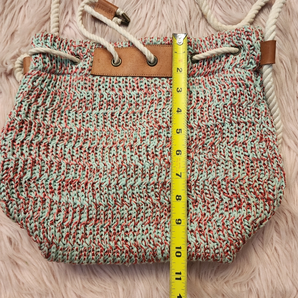 Verloop Crocheted Convertible Backpack Crossbody … - image 7
